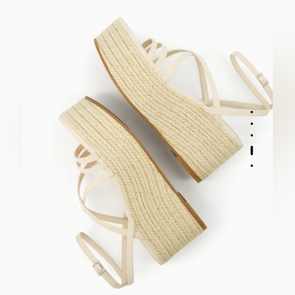Women wedge sandal ,BERSHKA, new without box - Picture 5 of 6